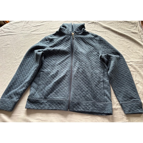 Original Penguin Other - Original Penguin Mens Quilted Full Zip Hoodie Navy Blue XL Sweatshirt Flecked